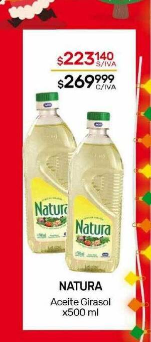 Nini Mayorista Natura aceite girasol oferta