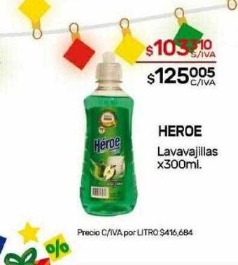 Nini Mayorista Heroe lavavajillas oferta