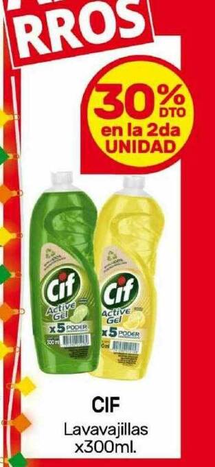 Nini Mayorista Cif lavavajillas oferta