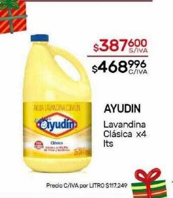Nini Mayorista Ayudin lavandina oferta