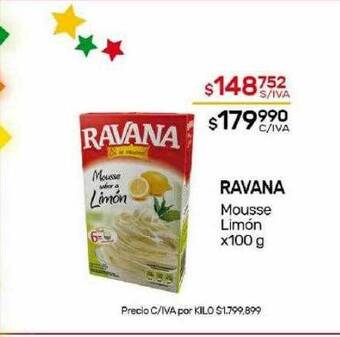 Nini Mayorista Ravana mousse limon oferta