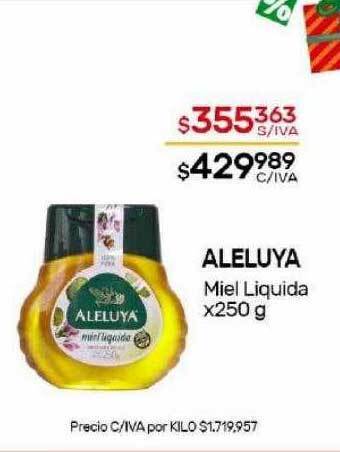 Nini Mayorista Aleluya miel liquida oferta