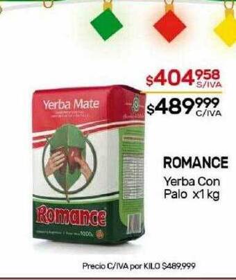 Nini Mayorista Romance yerba con oferta