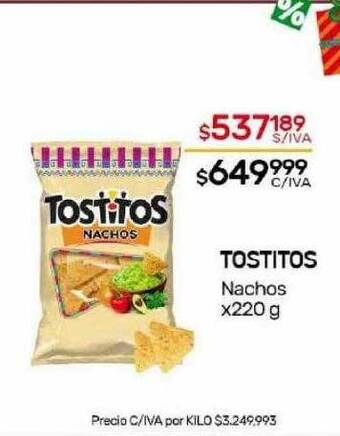 Nini Mayorista Tostitos nachos oferta
