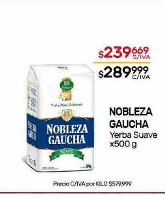 Nini Mayorista Nobleza gaucha yerba suave oferta