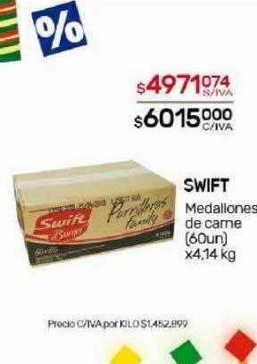 Nini Mayorista Swift medallones de carne oferta