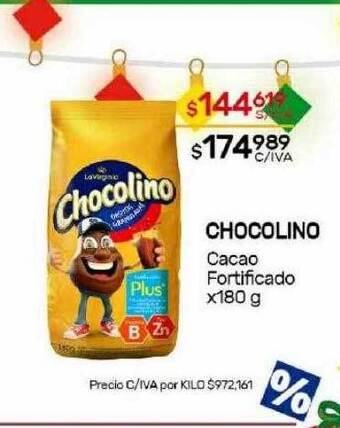 Nini Mayorista Chocolino cacao fortificado oferta