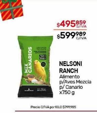 Nini Mayorista Nelsoni ranch alimento oferta