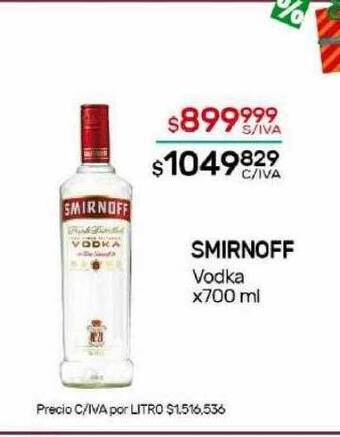 Nini Mayorista Smirnoff vodka oferta