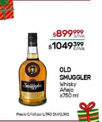 Nini Mayorista Old smuggler whisky añejo oferta