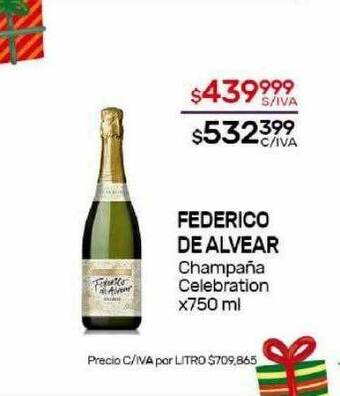 Nini Mayorista Federico de alvear champana celebration oferta
