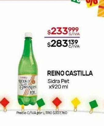 Nini Mayorista Reino castilla sidra pet oferta
