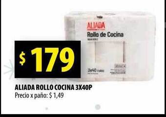Punto Mayorista Aliada rollo cocina oferta