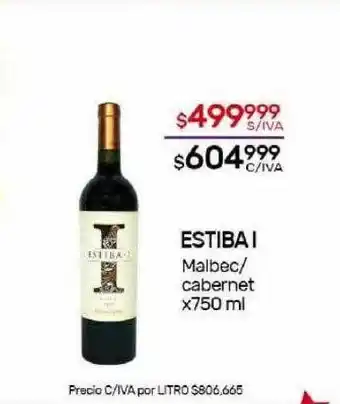 Nini Mayorista Estiba malbec cabernet oferta