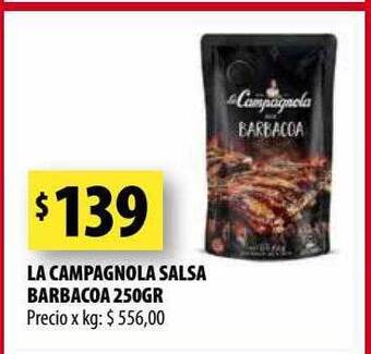 Punto Mayorista La campagnola salsa barbacoa oferta