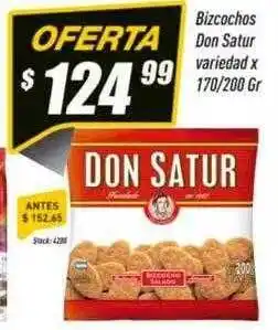 Supermercados Comodin Bizcochos don satur variedad oferta