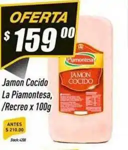 Supermercados Comodin Jamon cocido la piamontesa recreo oferta