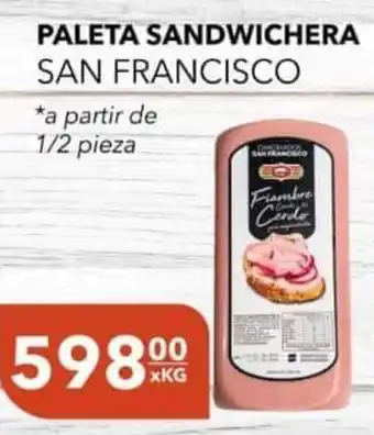 El Milagro Mayorista Paleta Sandwichera San Francisco oferta