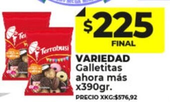 Supermayorista Vital Variedad Galletitas Ahora Más x 390gr oferta