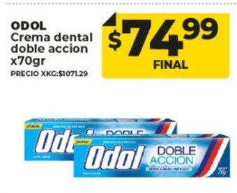Supermayorista Vital Odol Crema Dental Doble Accion x 70gr oferta