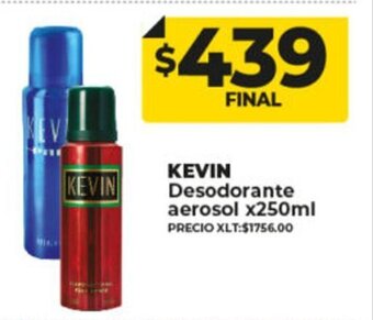 Supermayorista Vital Kevin Desodorante Aerosol x 250ml oferta