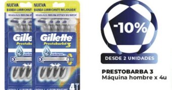 Supermayorista Vital Prestobarba 3 Máquina Hombre x 4u oferta