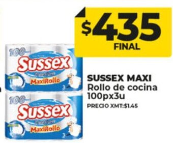 Supermayorista Vital Sussex Maxi Rollo de Cocina 100p x 3u oferta
