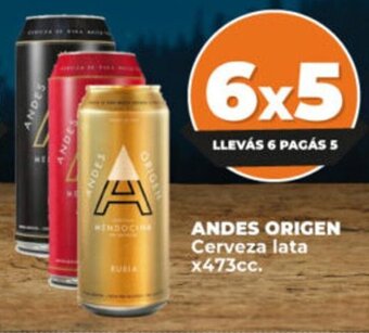 Supermayorista Vital Andes Origen Cerveza Lata x 473cc oferta