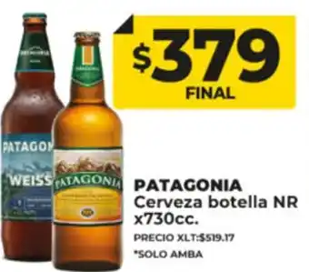 Patagonia Cerveza Botella NR x 730cc