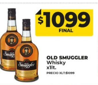 Supermayorista Vital Old Smuggler Whisky x 1lt oferta