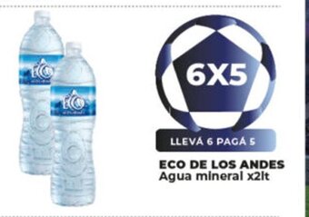 Supermayorista Vital Eco de Los Andes Agua Mineral x2lt oferta