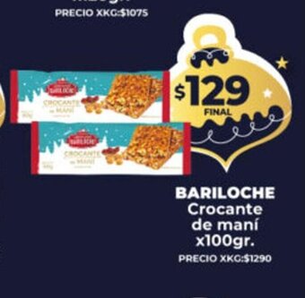 Supermayorista Vital Bariloche Crocante De Maní x 100gr oferta
