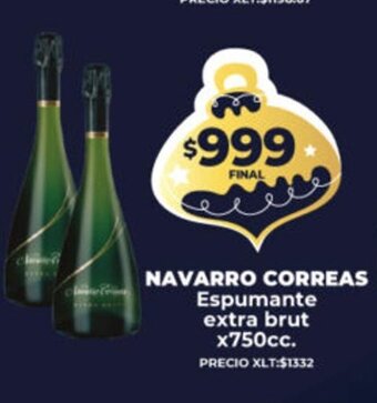 Supermayorista Vital Navarro Correas Espumante Extra Brut x 750cc oferta