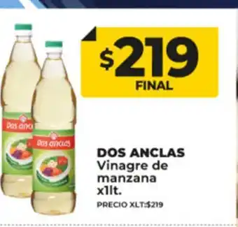 Supermayorista Vital Dos Anclas Vinagre de Manzana x 1lt oferta