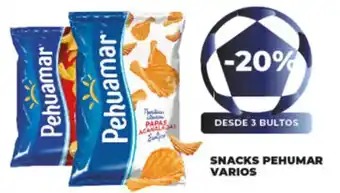 Supermayorista Vital Snacks Pehumar Varios oferta