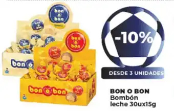 Supermayorista Vital Bon o Bon Bombón Leche 30u x 15g oferta