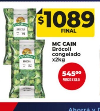 Supermayorista Vital Mc Cain Brócoli Congelado x 2kg oferta