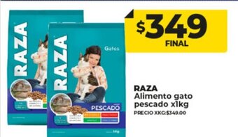 Supermayorista Vital Raza Alimento Gato Pescado x 1kg oferta