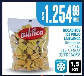 Makro Bocaditos de pollo la blanca oferta