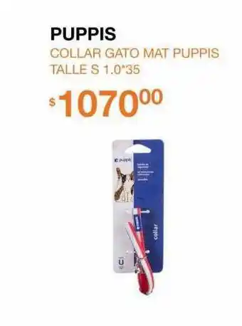 Puppis Collar gato mat puppis talles 1.0'35 oferta