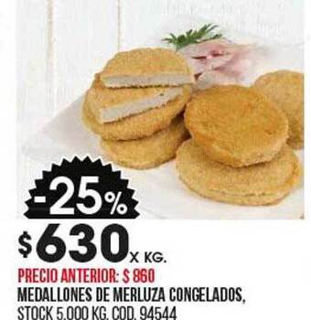 Coto Medallones de merluza congelados oferta