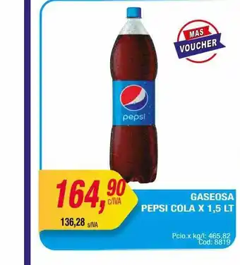 Maxiconsumo Gaseosa pepsi cola oferta