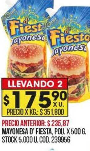 Coto Mayonesa d'fiesta oferta