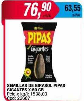 Maxiconsumo Semillas de girasol pipas gigantes oferta