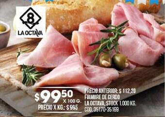 Coto Fiambre de cerdo la octava oferta