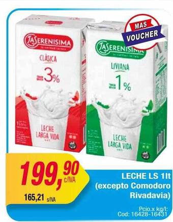 Maxiconsumo Leche ls oferta
