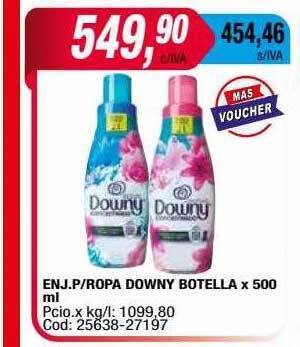 Maxiconsumo Enj p ropa downy botella oferta