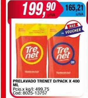 Maxiconsumo Prelavado trenet d pack oferta