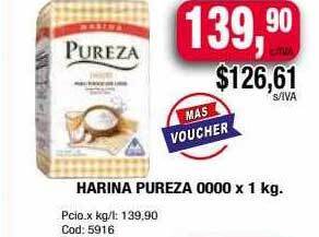 Maxiconsumo Harina pureza oferta