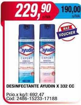 Maxiconsumo Desinfectante ayudin oferta